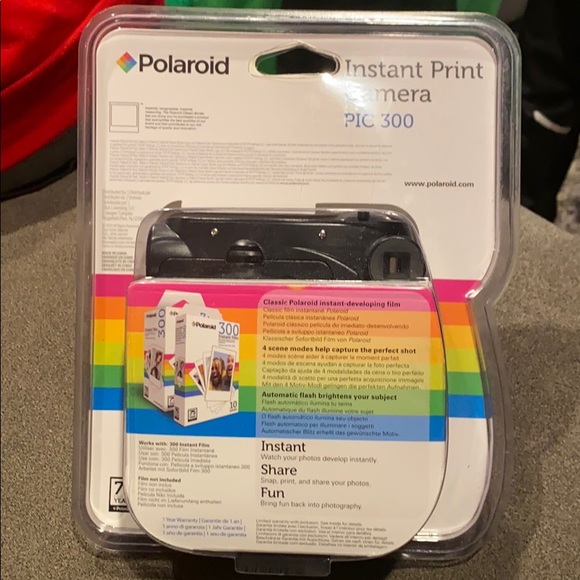*SOLD*Polaroid Instant Print Camera PIC 300 *NWT* - Picture 2 of 2